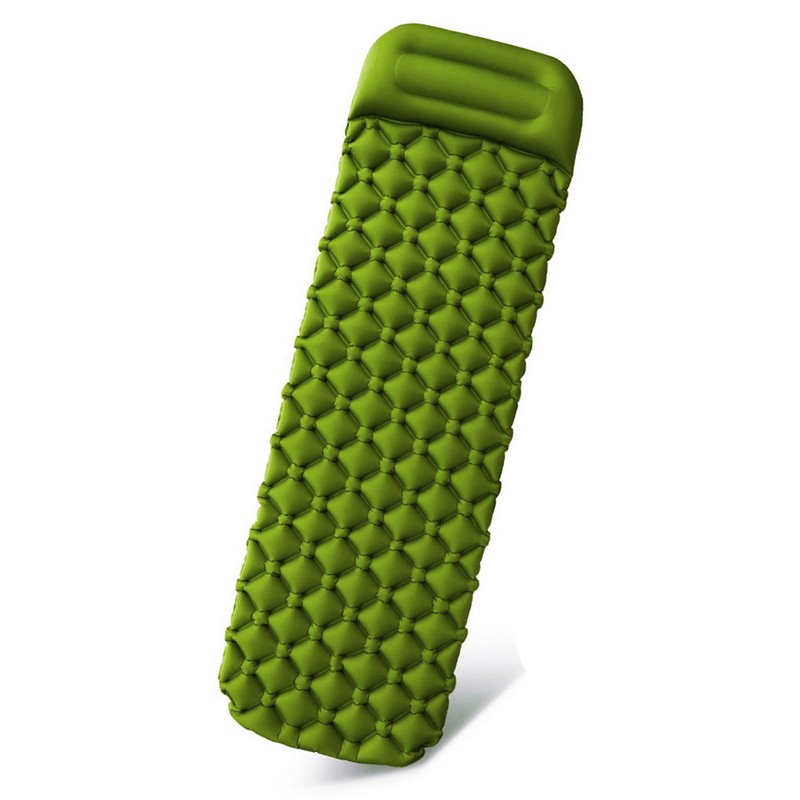 Camping Mat Inflatable Sleeping Pad Moistureproof Air Mattress Cushion Sofa