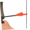 Sosoport 20 Pcs Tail Plastic Material 8mm Size Bow Arrow