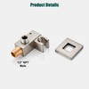 Heyalan SUS304 Stainless Steel Handheld Shower Wand High Pressure Luxury