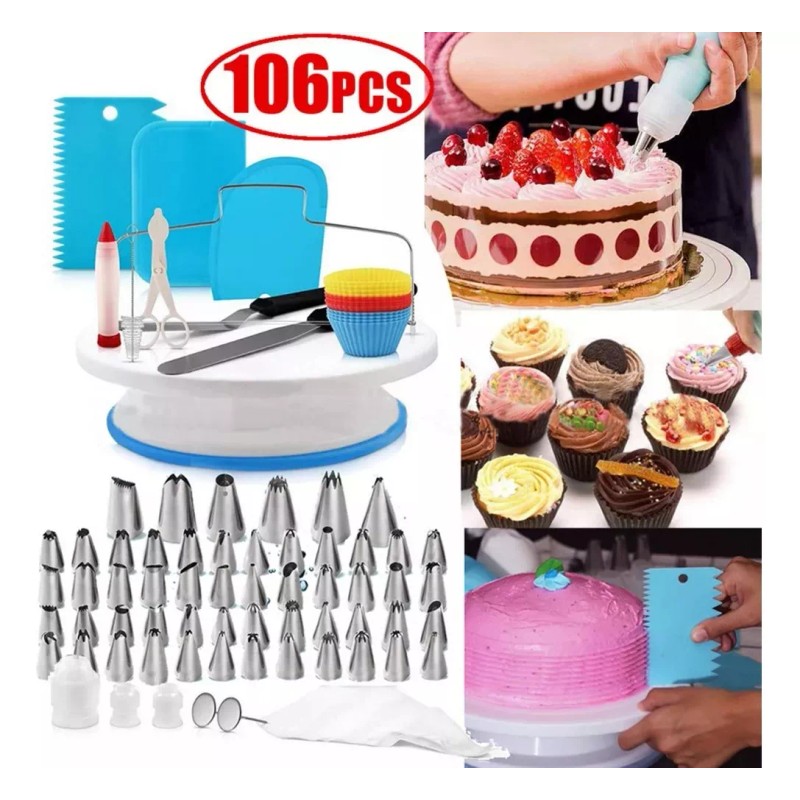 Total Supplier Kit De Herramientas Para Decoración De Pasteles 106