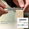 2PCS Mini Multitool Wrench Adjustable Compact Multifunctional Bottle Opener Wrench