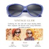 Giselle Cute Kids Retro Cat Eye Rhinestone Sunglasses for Teen