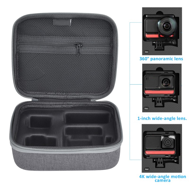 Storage Bag Portable Shock Damping Carrying Case for Insta360 ONE