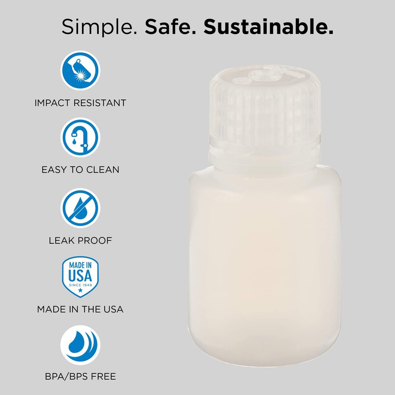 Nalgene Uni Grip-n-Gulp Sustain Flasche, Mehrfarbig, 125 ml