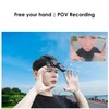 CAPART Magnetic Head Strap for Insta360 GO Ultra/DJI Osmo Nano