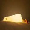 LED Night Light Cute Lying Duck Shape Soft Silicone Soft