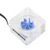 PC Water Flow Meter Indicator G1/4 Thread 3 Way Acrylic