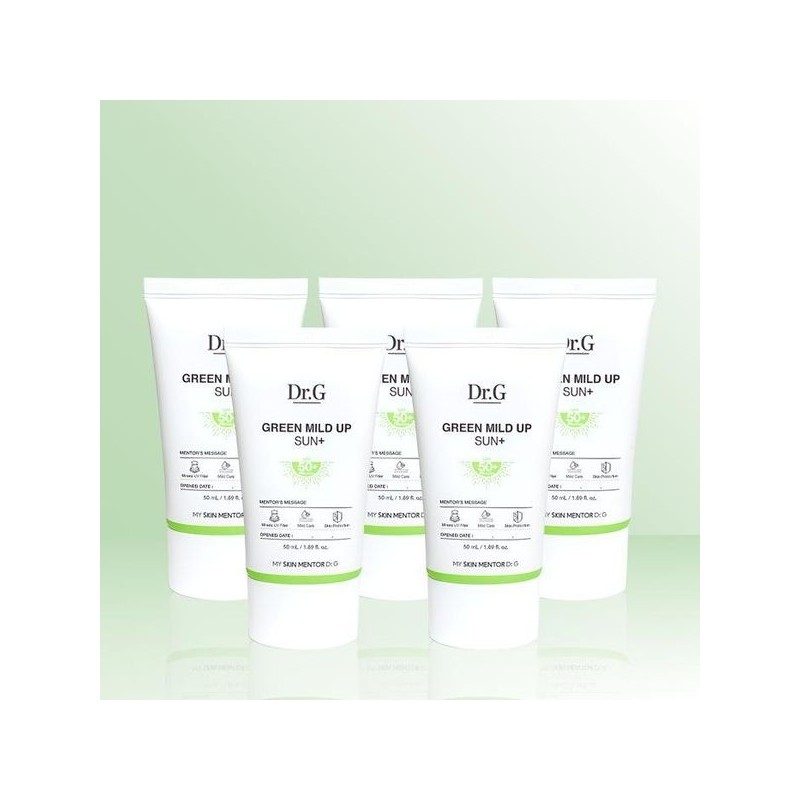 Dr.G Green Mild Up Sun Plus (SPF50+) 50ml x 5