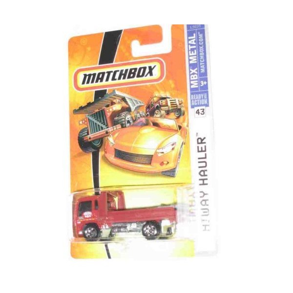 2007 Matchbox -#43 Hiway Hauler Red Collectibles Collector Car