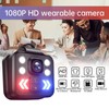 Body Camera 1080P HD Video Record Waterproof Portable Wearable Camera