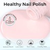 TOMICCA Hellrosa Nagellack, 15ml Glänzend Schnelltrocknender Langanhaltender, Abziehbar auf Wasserbasis