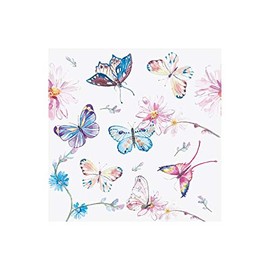 Colourful Butterflies Napkin (Pack of 20)