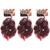 PALMER Chocolate Crisp Candy Individually Wrapped Pieces 3.4 Oz Bag (Pack of 3)