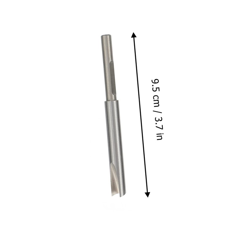 iplusmile 1set Single-edge Steel Milling Cutter Kit for Engraving and