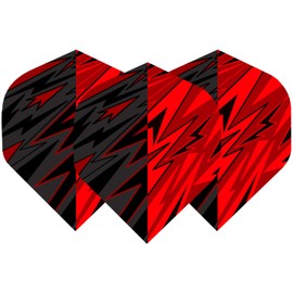 WLHGH Dart Flights, 5 Sets of 3 Pieces, Total 15 Premium PET Standard Dart Flights for Soft and Steel Tip Darts