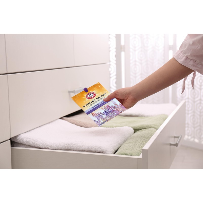 ARM & HAMMER 3 Pack Scented Sachets for Drawers &