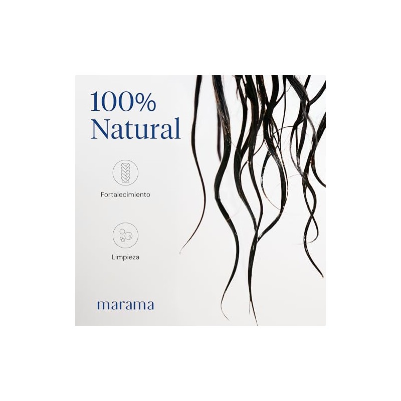MARAMA | Clarity Shampoo sin Parabenos - Herbal Shampoo -