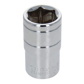 Utoolmart Shallow Socket 1/2 Inch Drive, Metric, 15mm, 6-point Impact Socket, for Automotive Repairs, Household Maintenance, DIY Hand-Making