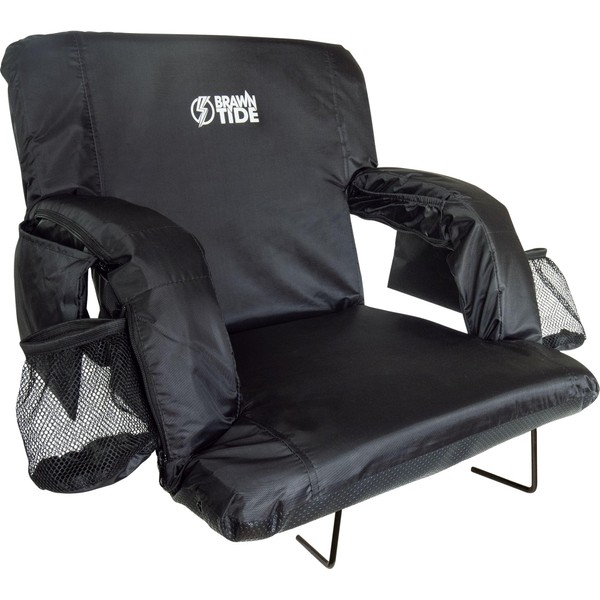 BRAWNTIDE Wide Stadium Chair for Bleachers - Stadium Seat with