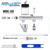 Master Airbrush Multi-Purpose Precision Dual-Action Siphon Feed Airbrush Gun with