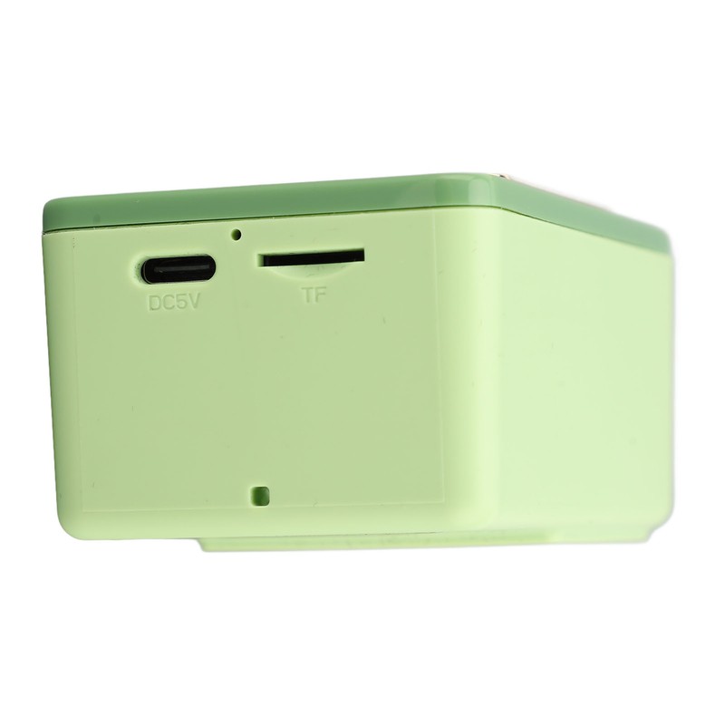 Retro Speaker TV Shaped Multifunctional Fashionable Time Speaker for Home