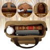Damero Bible Tote Bag for Men, Large Bible Bag with