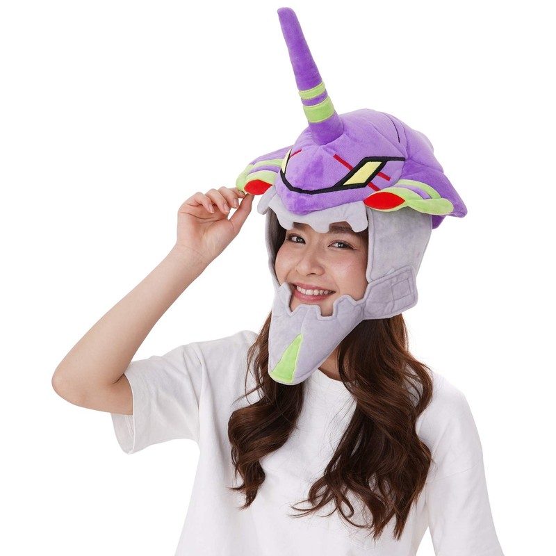 [Sazac] Kigurumi Cap Neon Genesis Evangelion Unit-01 Purple