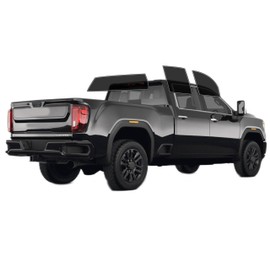 AUTOTEK Precut Windows Tint Film All Sides Cars Sun Blocking Protection Privacy Anti Shatter Glass 2 Ply Film Any Tint Shade kit for GMC Sierra 2500 Crew Cab 2020-2023