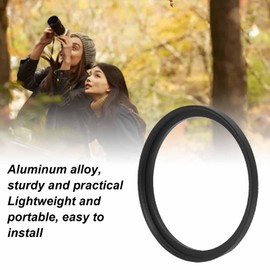 Step Up Lens Filter Adapter Ring, Aluminum Alloy Metal Step Up Ring Adapter, for UV CPL ND Close Up Camera Lens (67-72mm)