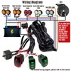 Pre-wired ATV UTV Turn Signal Kit, Universal Dirt Bike Street