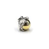 Solid Sterling Silver Turtle Harmony Ball Chime Pendant, Harmony Bola