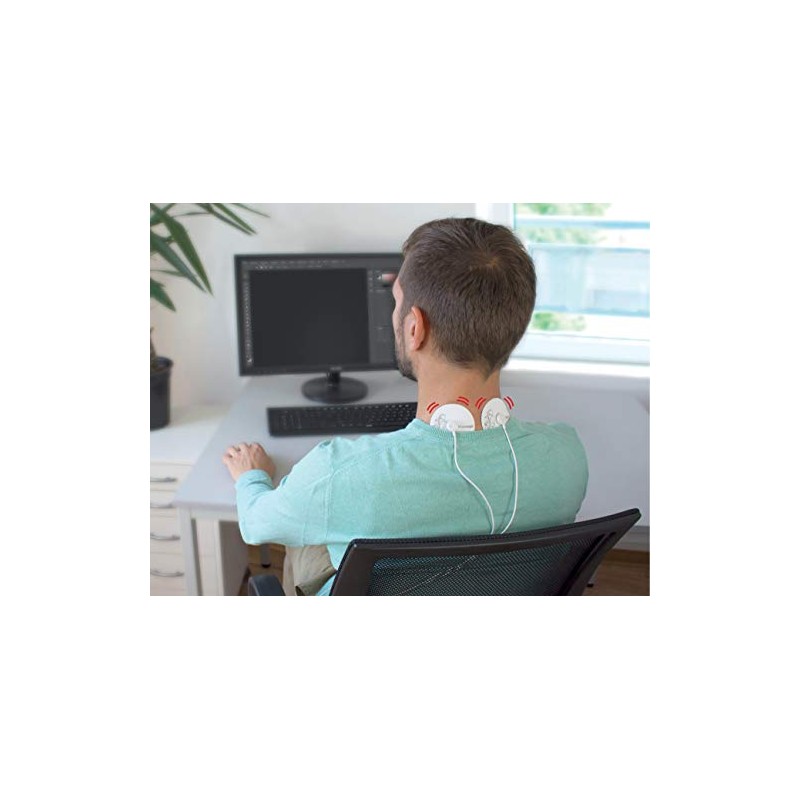 Hydas 4490.1.00 Smart Massager, Mobil, handlich ideal für unterwegs, 6