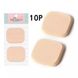 Gita 퍼프 10P NBR사각퍼프 화장소품 분첩 Puff 10P NBR Square Puff Makeup Tool Dispenser