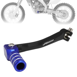 JFG Motorcycle Foot Shift Pedal Change Pedal Aluminum Anti-Slip Reversible Off-Road Universal Pit Bike Shift Lever Blue