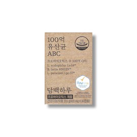 A simple day Simple 10 billion daily lactic acid bacteria ABC 420mg x 30 capsules / 담백하루 100억 유산균 ABC 420mg x 30캡슐