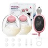 Breast Pump Hands Free D6, Ultra-Lightweight Wearable Breast Pump with