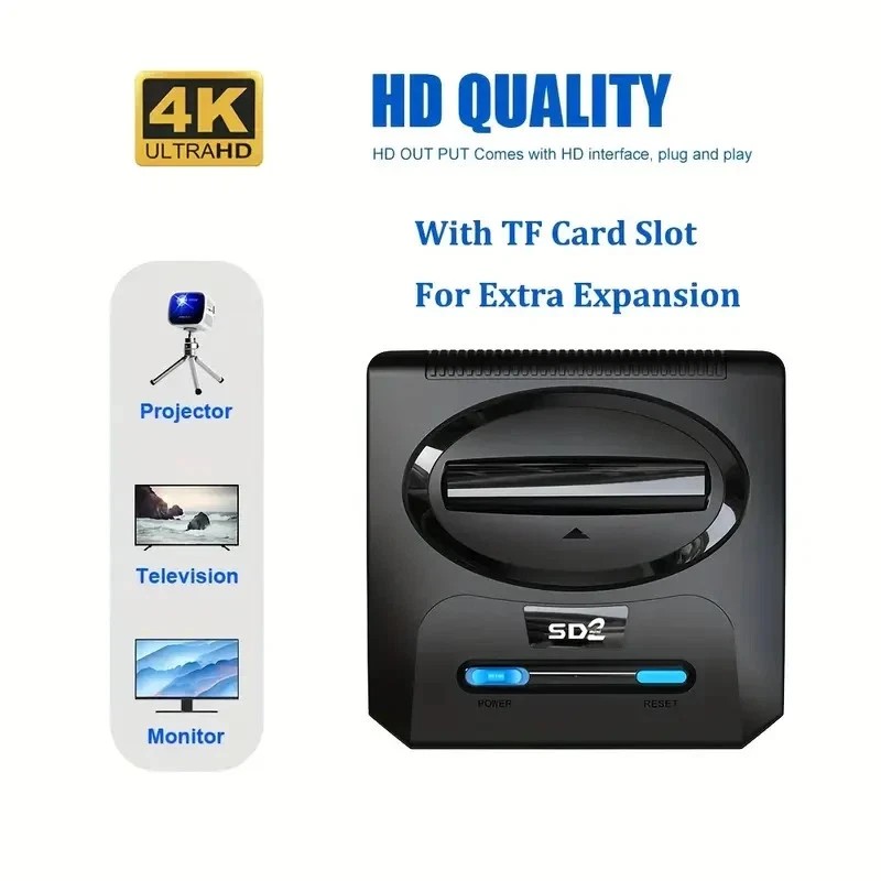 Super Drive 2 Mini Console wireless Controllers 16 bit Game