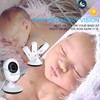 Baby Monitoring Camera 2.4in Screen 2 Way Talking Night Vision