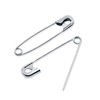 Dritz 3021 Basting Safety Pins, Size 2 (50-Count), Nickel