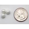 Pearl White Edible Candy Beads 8 Ounce SIZE: 7MM For