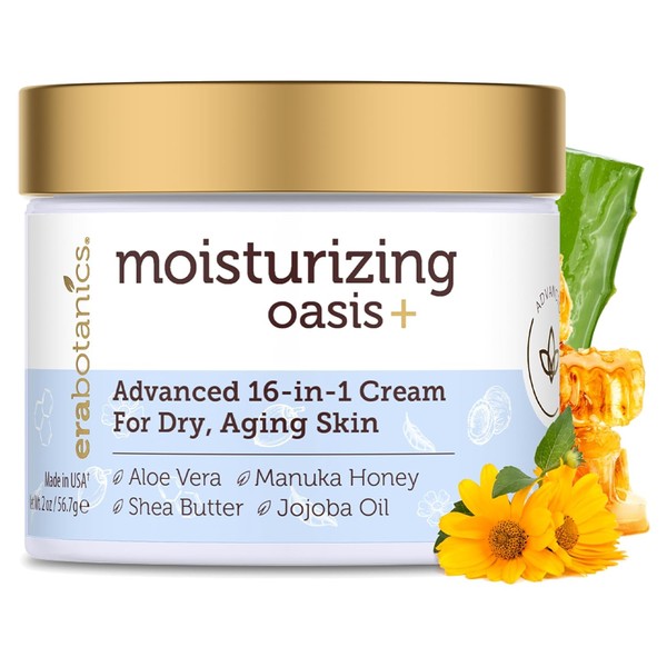 Era Organics Advanced Facial Moisturizer for Dry Skin – 16-in-1