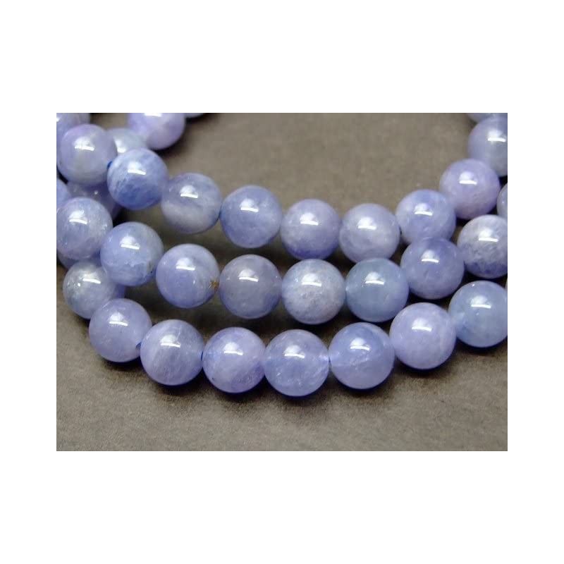 56442 Tanzanite 6mm AAA Bracelet with 6cm Inner Diameter Pouch