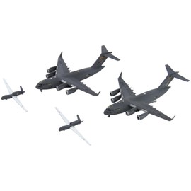 Pit Road 1/700 Skywave Series US Air Force Aircraft Set 4, Metal B-66 Bomber, 1 Plastic Model S58SP (Airplane)