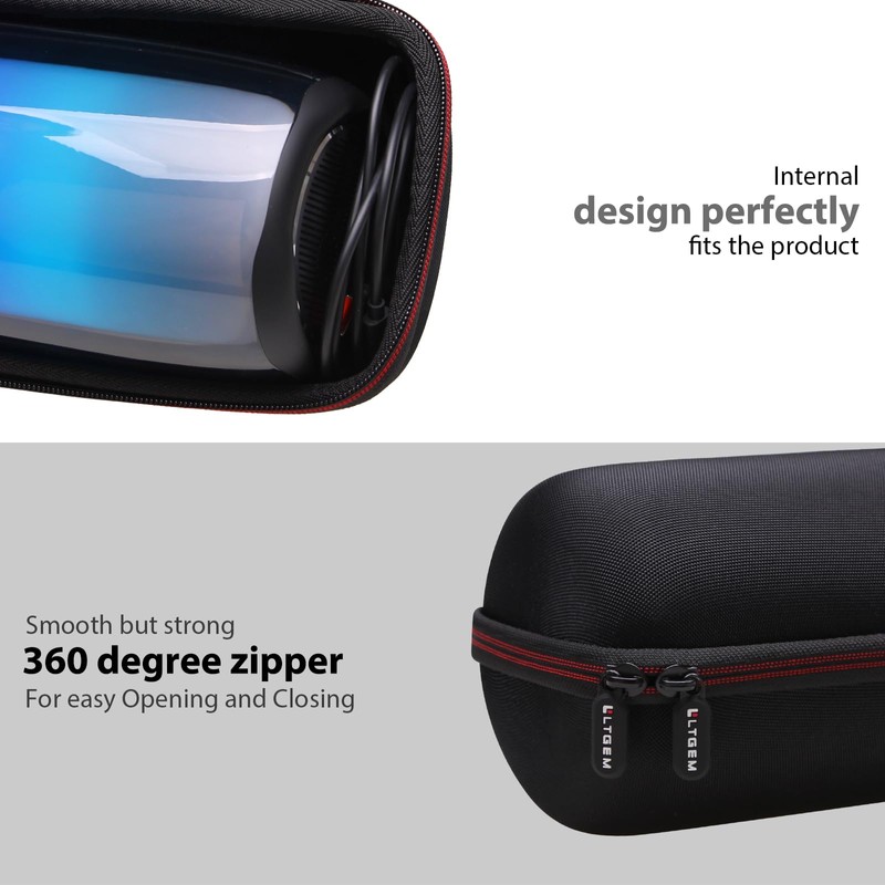 LTGEM Case Compatible with Pulse 5 Waterproof Portable Speaker with