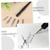 SHOWERORO Ergonomic Drawing Pen Holder Calligraphy Nibs Replacement Set for