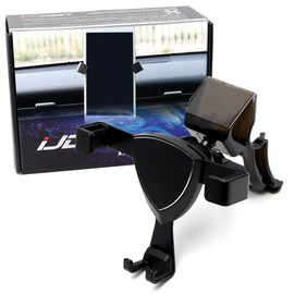 iJDMTOY Smartphone Gravity Holder w/Exact Fit Clip-On Dash Mount Compatible with 2018-up Toyota Camry (Won't Occupy Air Vent Opening)