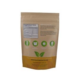 MSM Organic Sulfur - 99.9% Pure MSM Supplement - Lab-Tested & Certified (1 Pound)