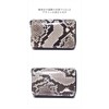 Berkut Diamond Python Coin Purse, Glossy YKK Zip, Feng Shui
