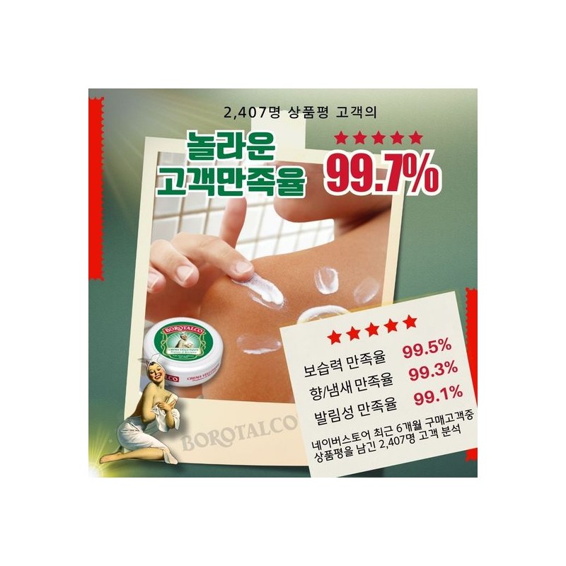Borotalco [Borotalco] Full-size Body Cream Package: 3 x 150ml +