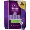 Poise Poise Incontinence Panty Liners, Very Light Absorbency, Long, 81